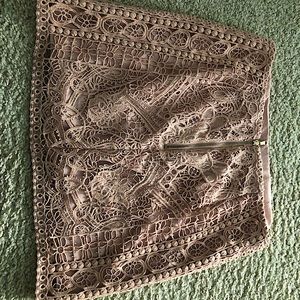 club Monaco mini skirt lace